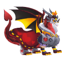 Hearts Queen Dragon