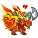 hearts dragon