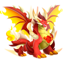 High Risen Flame Dragon