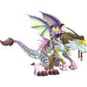 White Alien Dragon