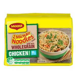 ls Maggi Chicken Wholemeal 2 minute noodles
